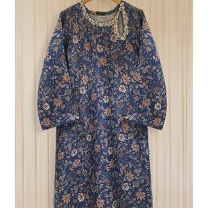 Original Agha Noor PURE MARINA DIGITAL PRINTED SHIRT AND PANTS